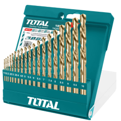 Set 19 burghie pentru metal HSS - Total