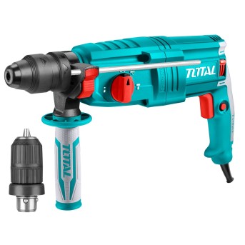 Ciocan rotopercutor 800W 2,5J + mandrină – TOTAL TH308268-2