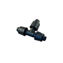 Teu pentru bandă de picurare 17 mm